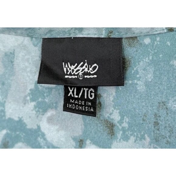 Mossimo Women’s Abstract Geometric‎ Sleeveless Scoopneck Chiffon Blouse XL Boho - Picture 5 of 9